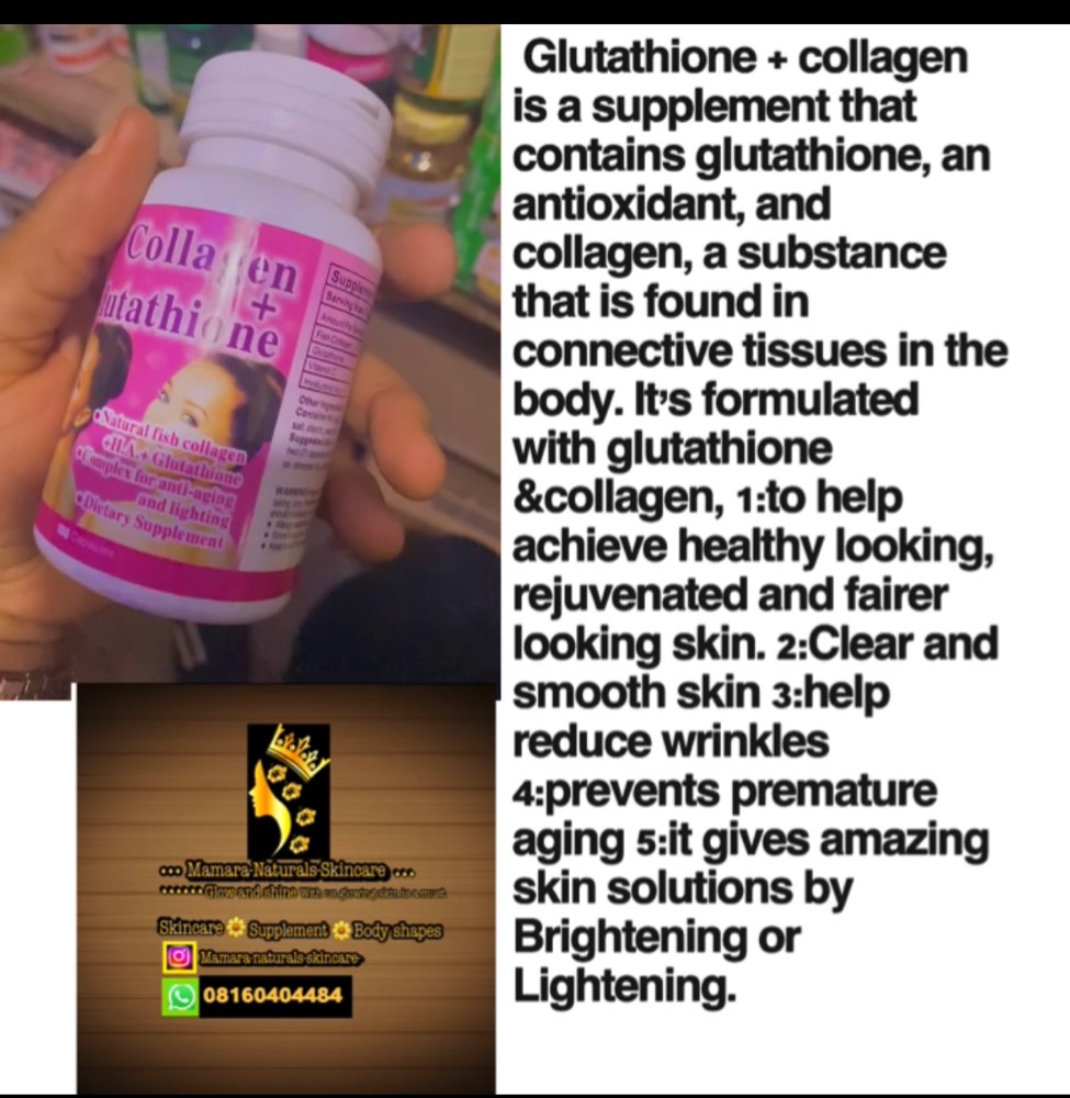 Collagen Glutathione | Mamara-naturals-skincare