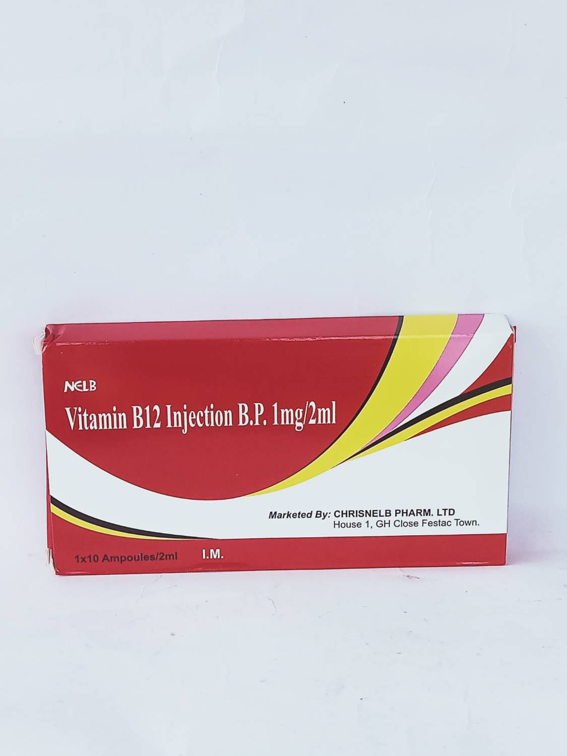 does vitamin b12 injection help with fatigue low energy GMP Medicine, Cyanocobalamin/Vitamin B12 Injection 1mg/2ml, 10ampoules/Box main image 0